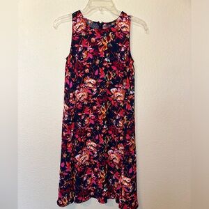 Halogen Floral Print Midi Dress - Size XXS